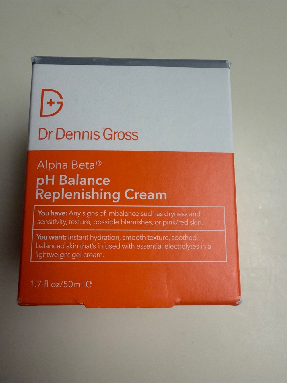 Dr Dennis Gross Alpha Beta pH Balance Replenishing Cream